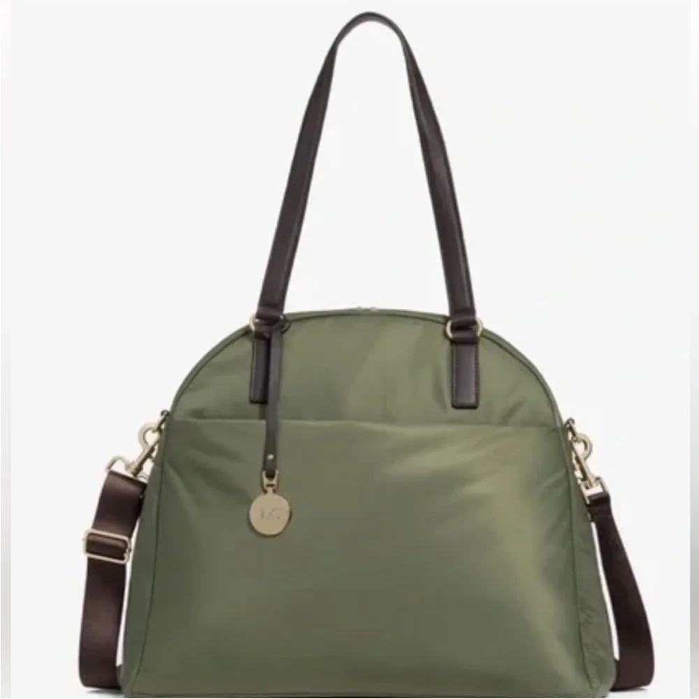 ❤️🔥Lo & Sons - O.G. 2 Medium - Olive Green/Gold Hardware/Camel Interior